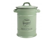 Pride of Place Sugar Jar OLD GREEN (D115 x H180mm / 4.5 x 7")